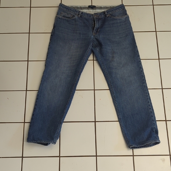 Peter Millar Selvedge Blue Straight Jeans Classic Fit - Picture 1 of 8